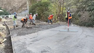 Avance de obra — Grupo de trabajo en pavimentación — foto 6