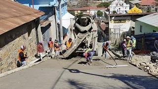 Avance de obra — Lateral de la Municipalidad hacia el antiguo Centro de Salud — foto 2